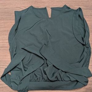 SHEIN Dark Green Sleeveless Tank Top